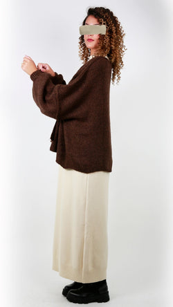 Thick oversized cardigan 