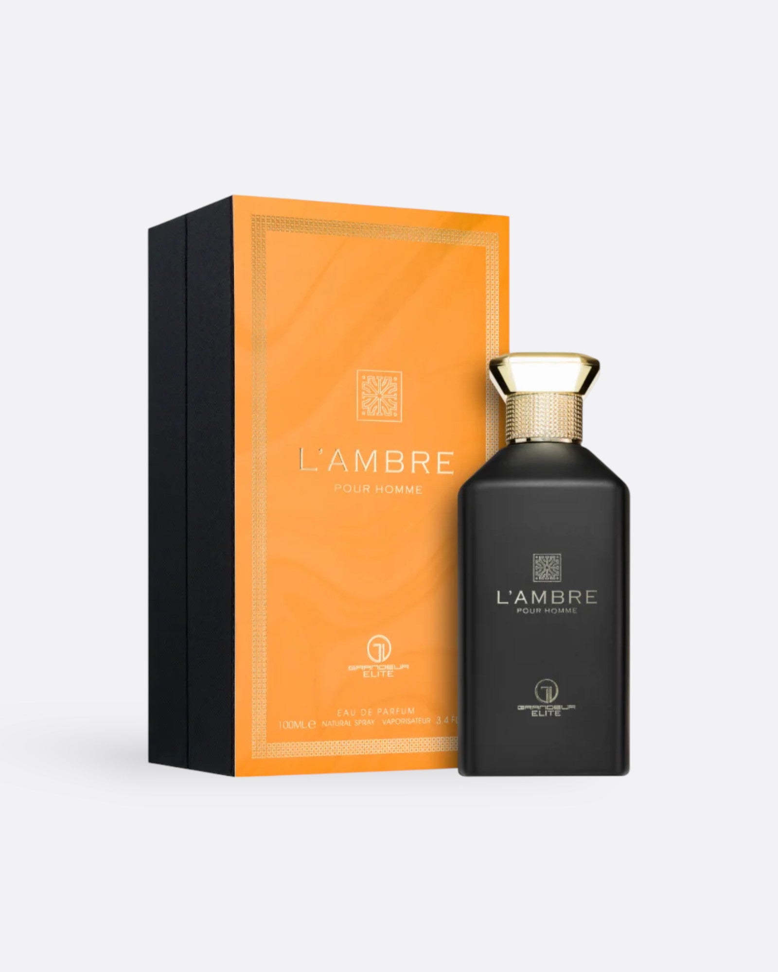 Eau de parfum - L'AMBRE Pour Homme - Grandeur Elite