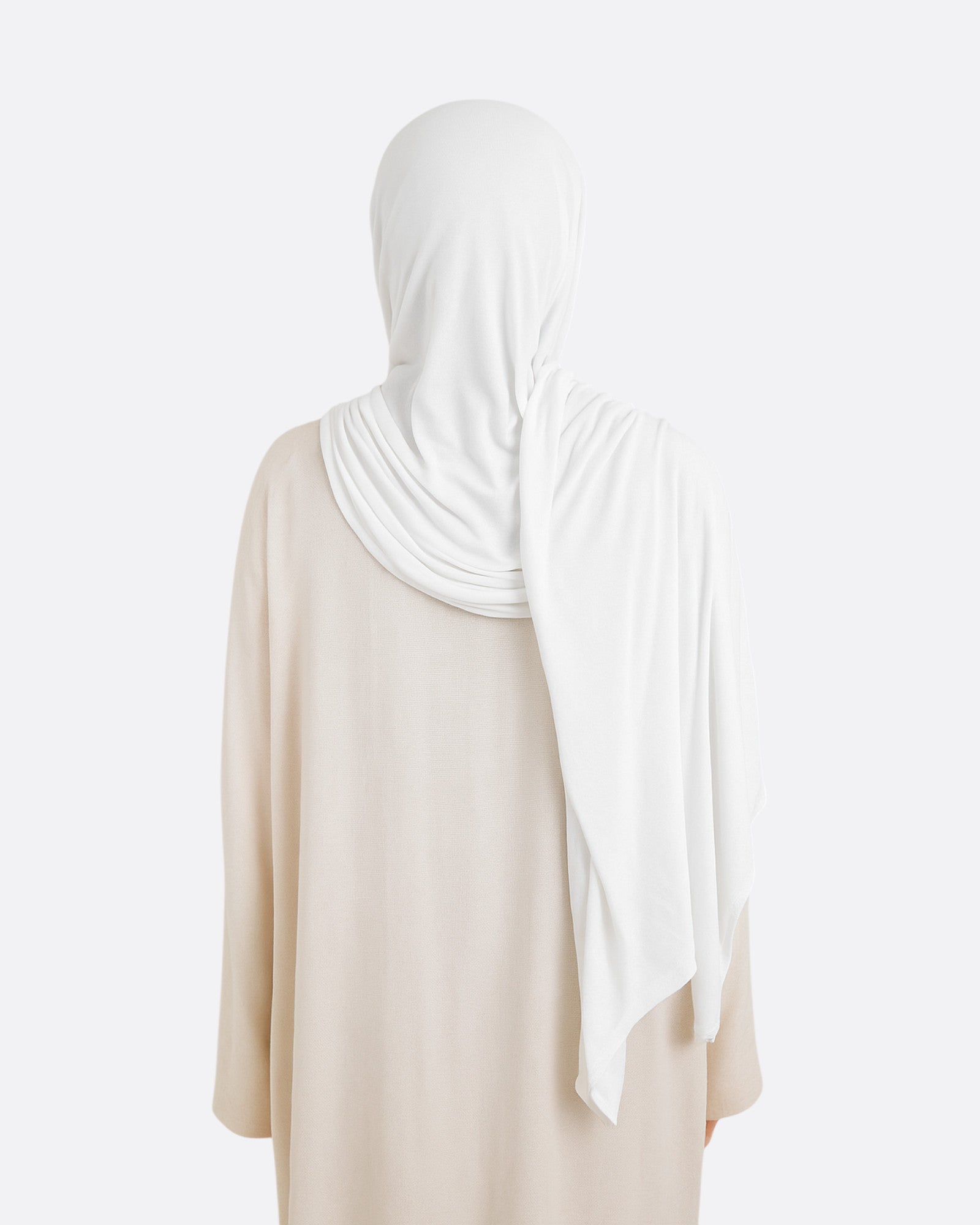 Hijab à enfiler 3 plis à paillettes