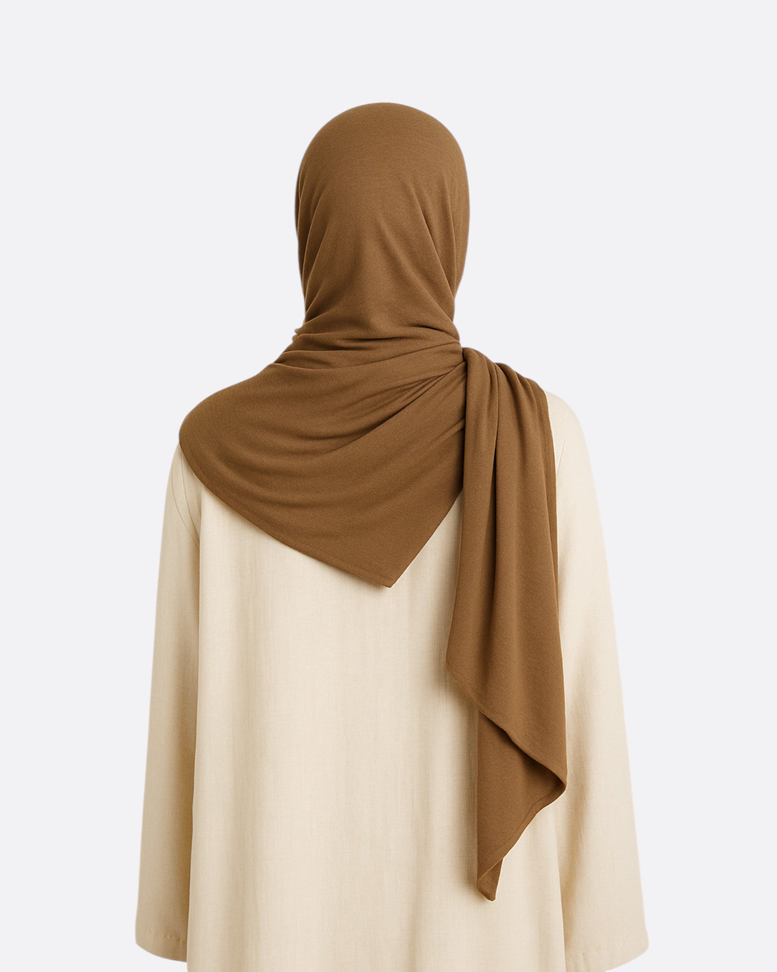 Hijab jersey à enfiler 3 plis