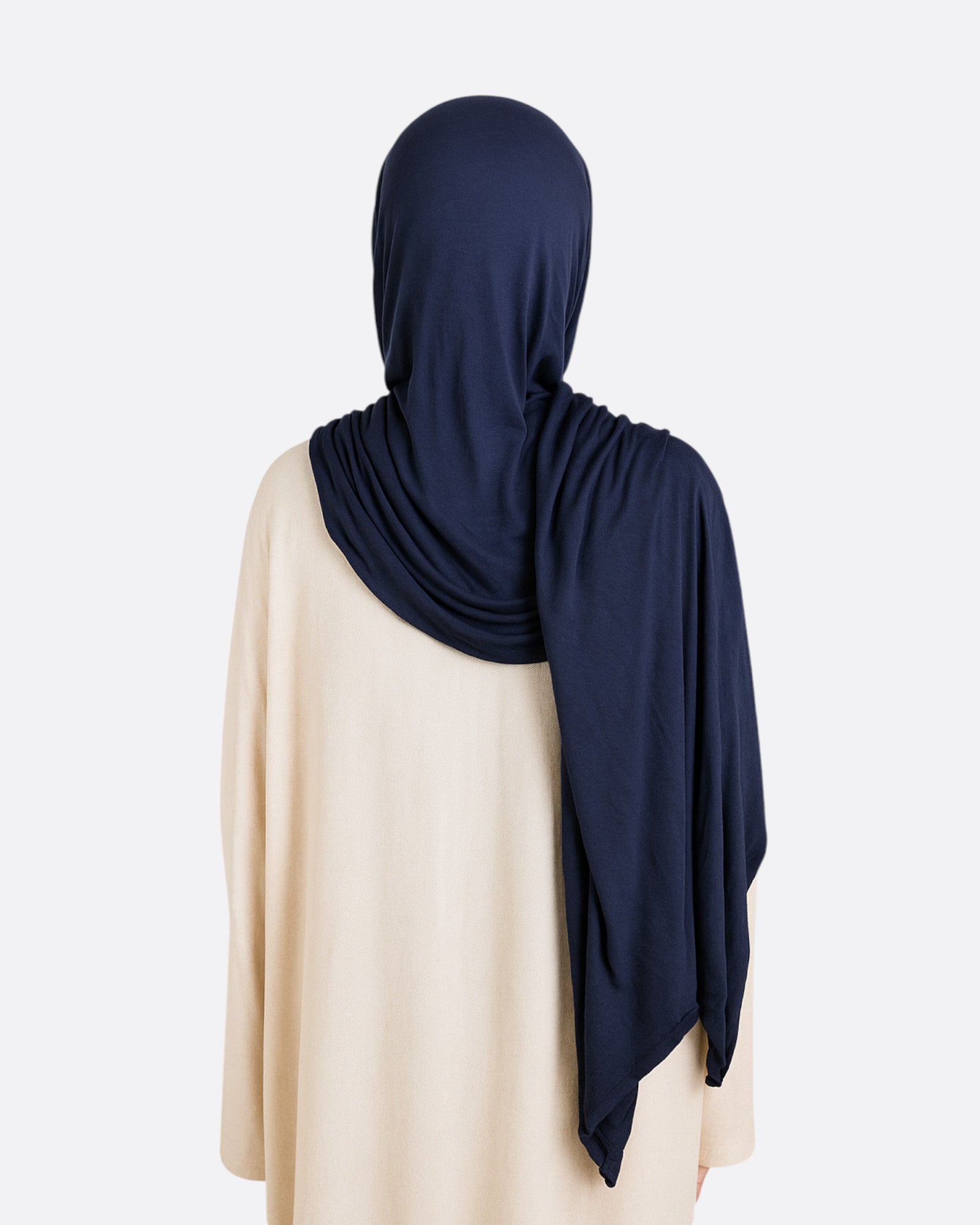 Hijab jersey à enfiler 3 plis