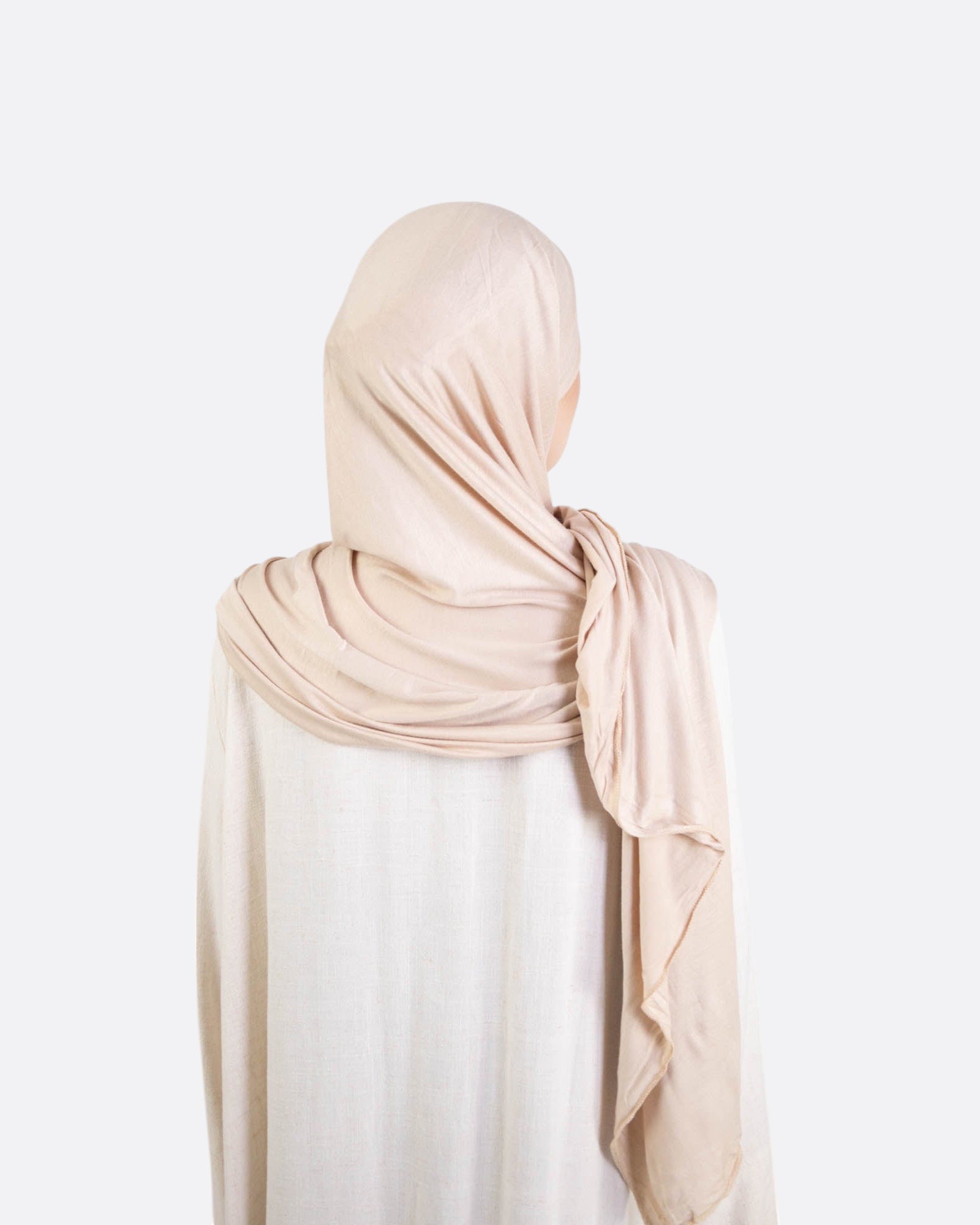 Hijab à enfiler 3 plis à paillettes