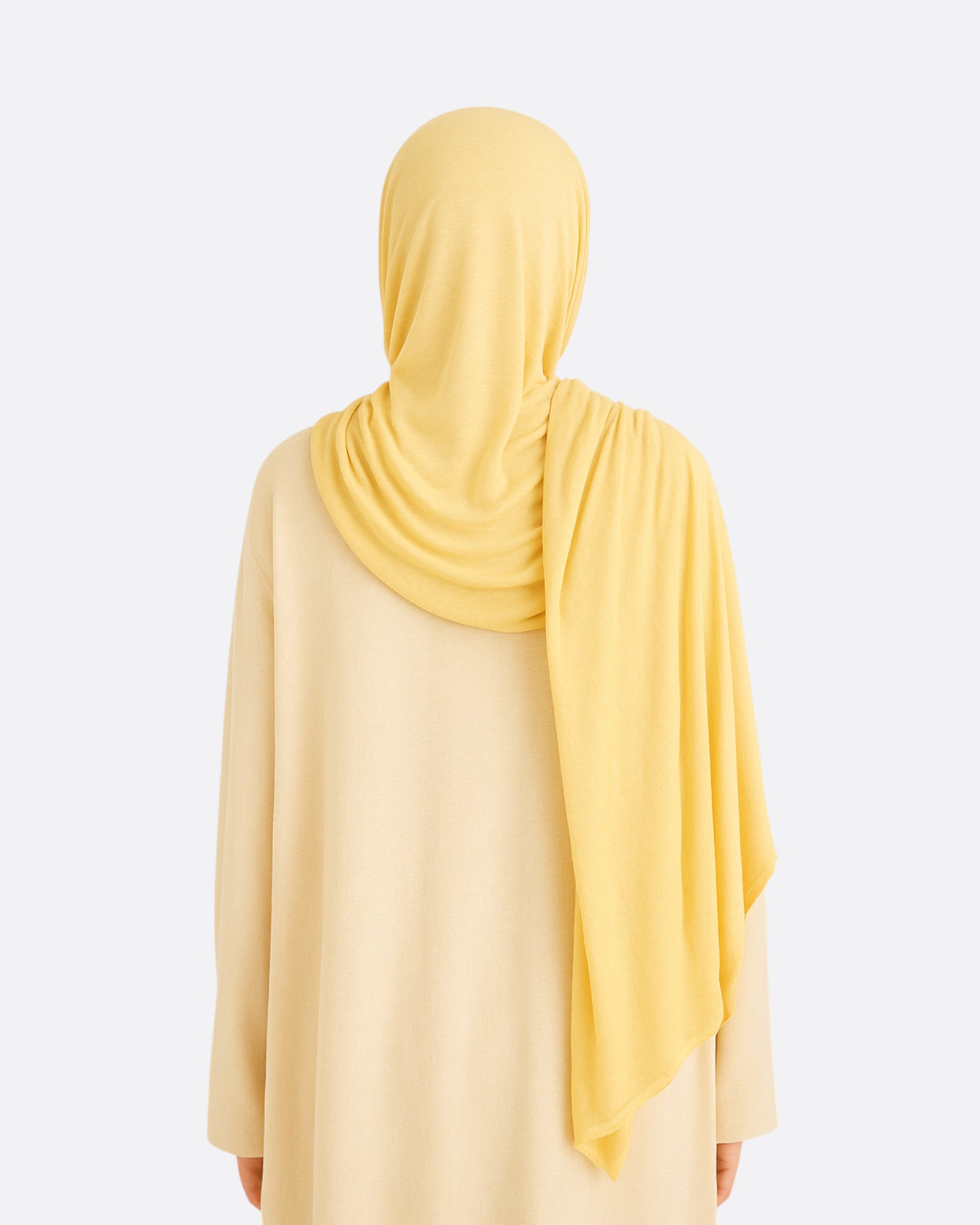 Hijab jersey à enfiler 3 plis
