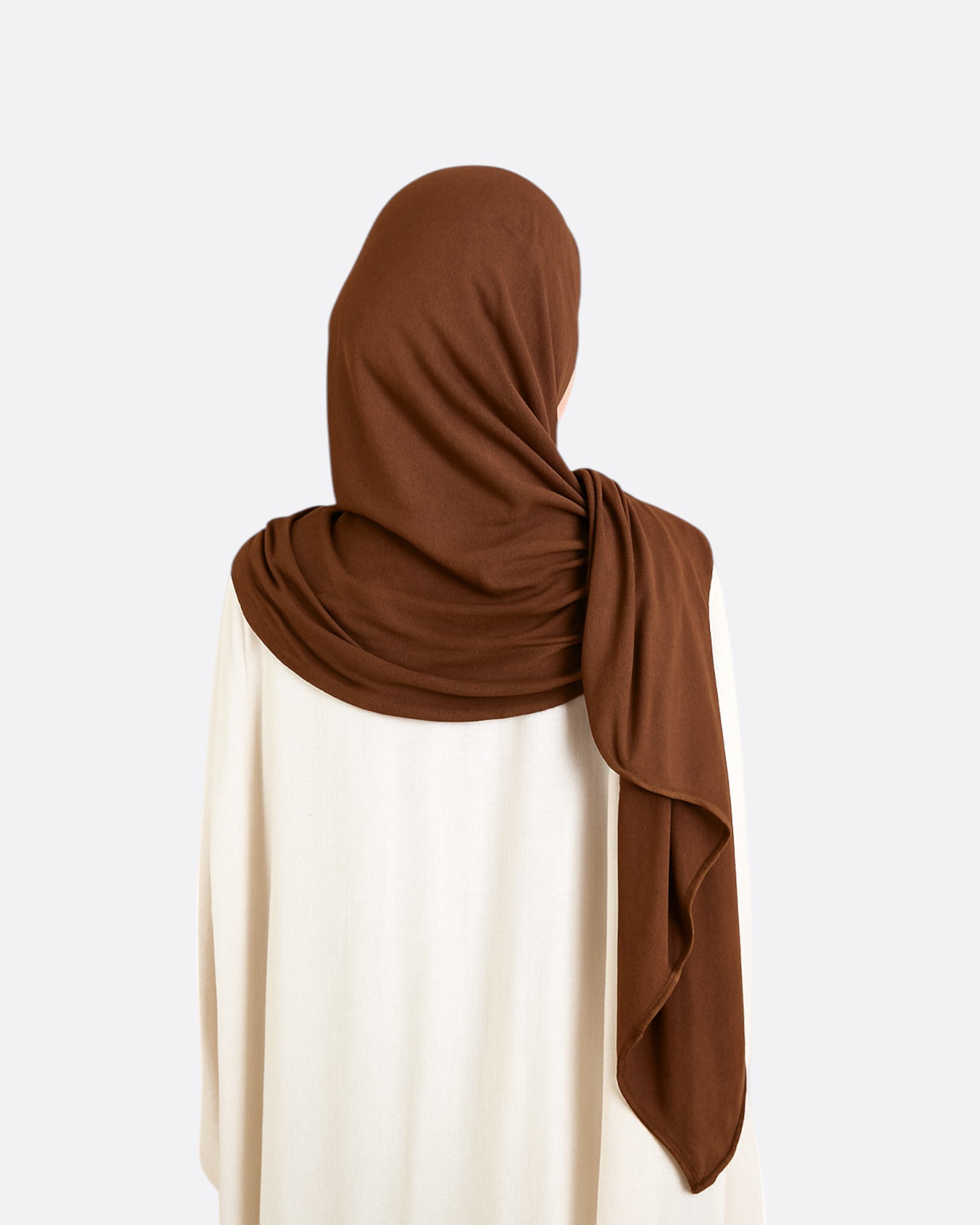 Hijab jersey à enfiler 3 plis