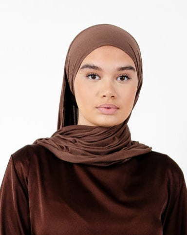 Hijab jersey à nouer