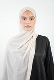 Hijab Mousseline opaque