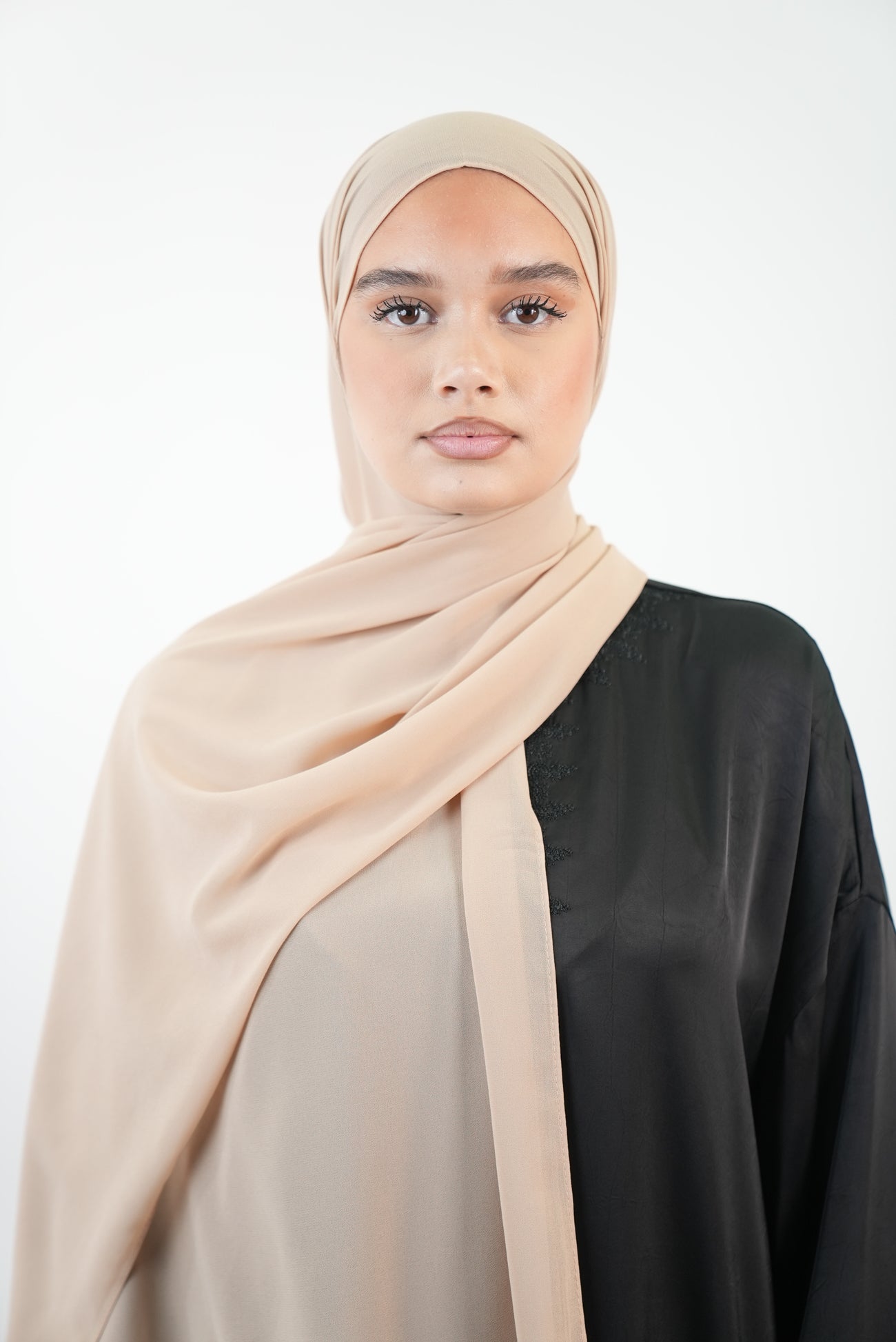 Hijab Mousseline opaque