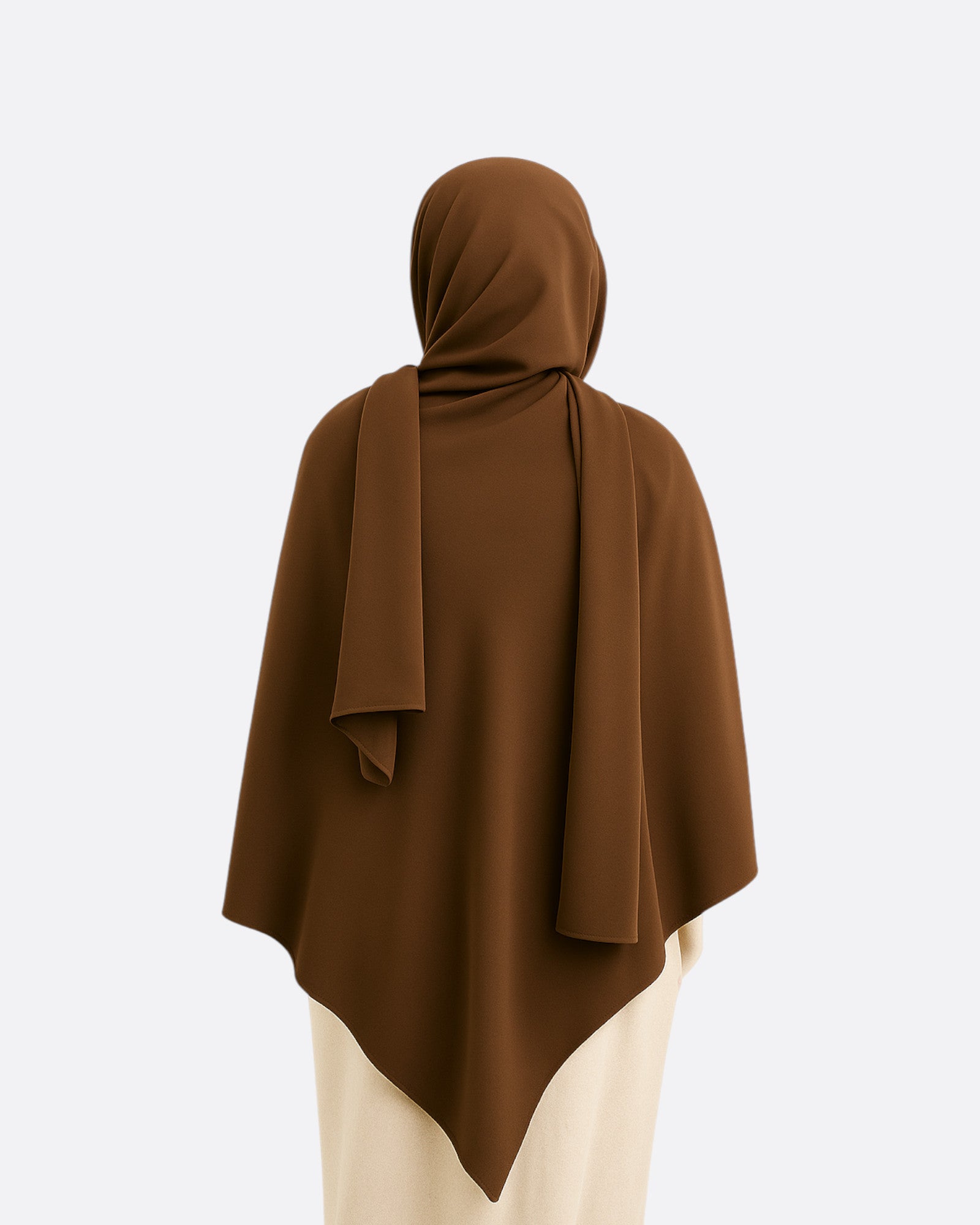 Hijab/khimar Cape - Voile Long & Couvrant 2 en 1