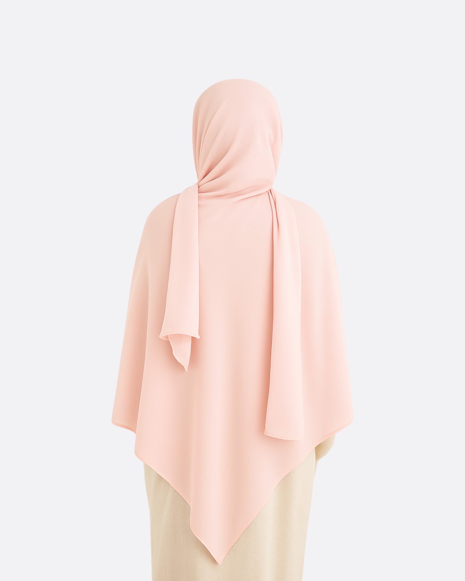 Hijab/khimar Cape - Voile Long & Couvrant 2 en 1
