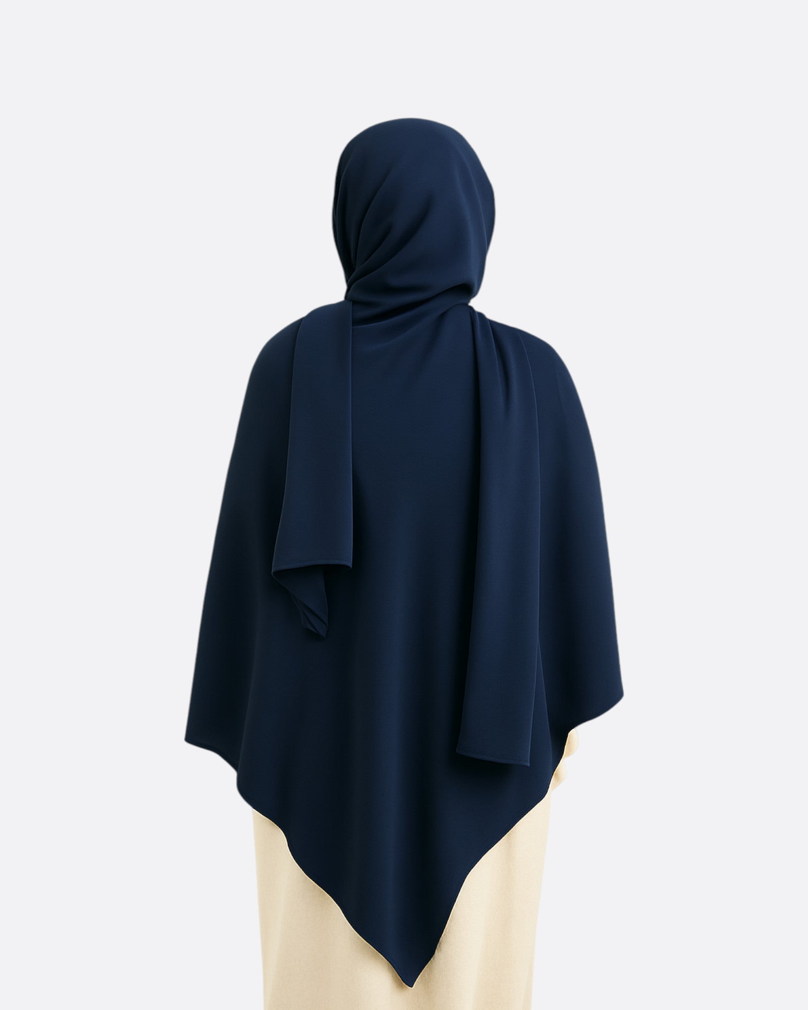 Hijab/khimar Cape - Voile Long & Couvrant 2 en 1