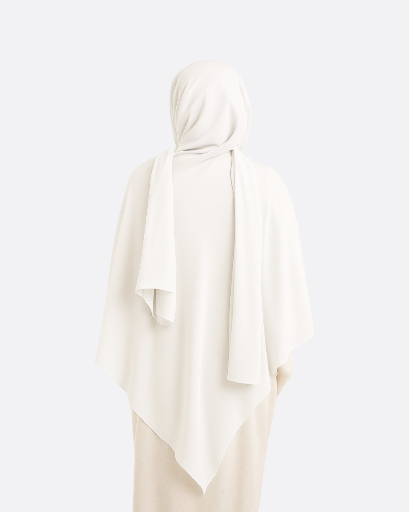 Hijab/khimar Cape - Voile Long & Couvrant 2 en 1
