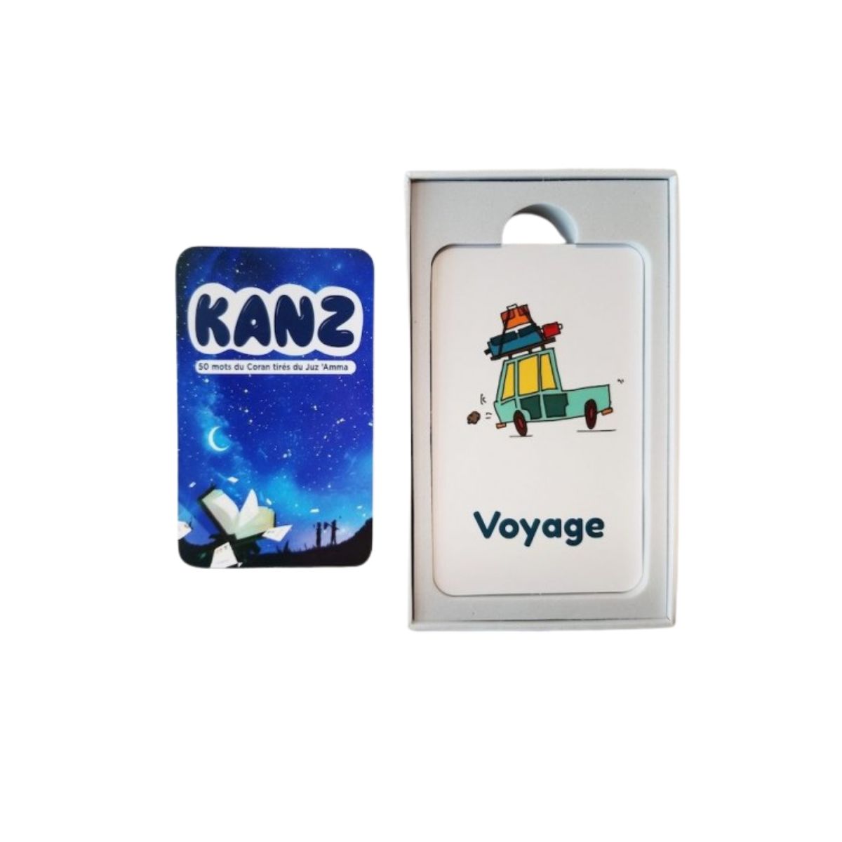 Jeu de cartes KANZ - 50 mots du coran tirés du juz' Amma