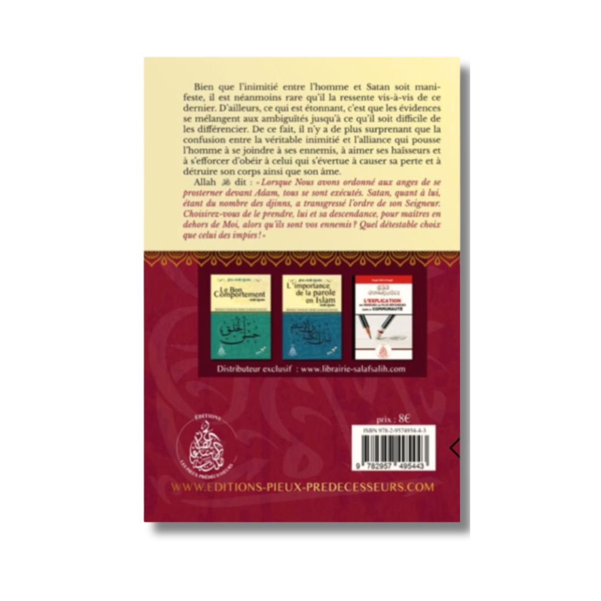 L'inimitié de Satan - Cheikh raslan - AR/FR