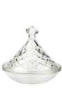 Mini tajine transparent motif losange - Glozini