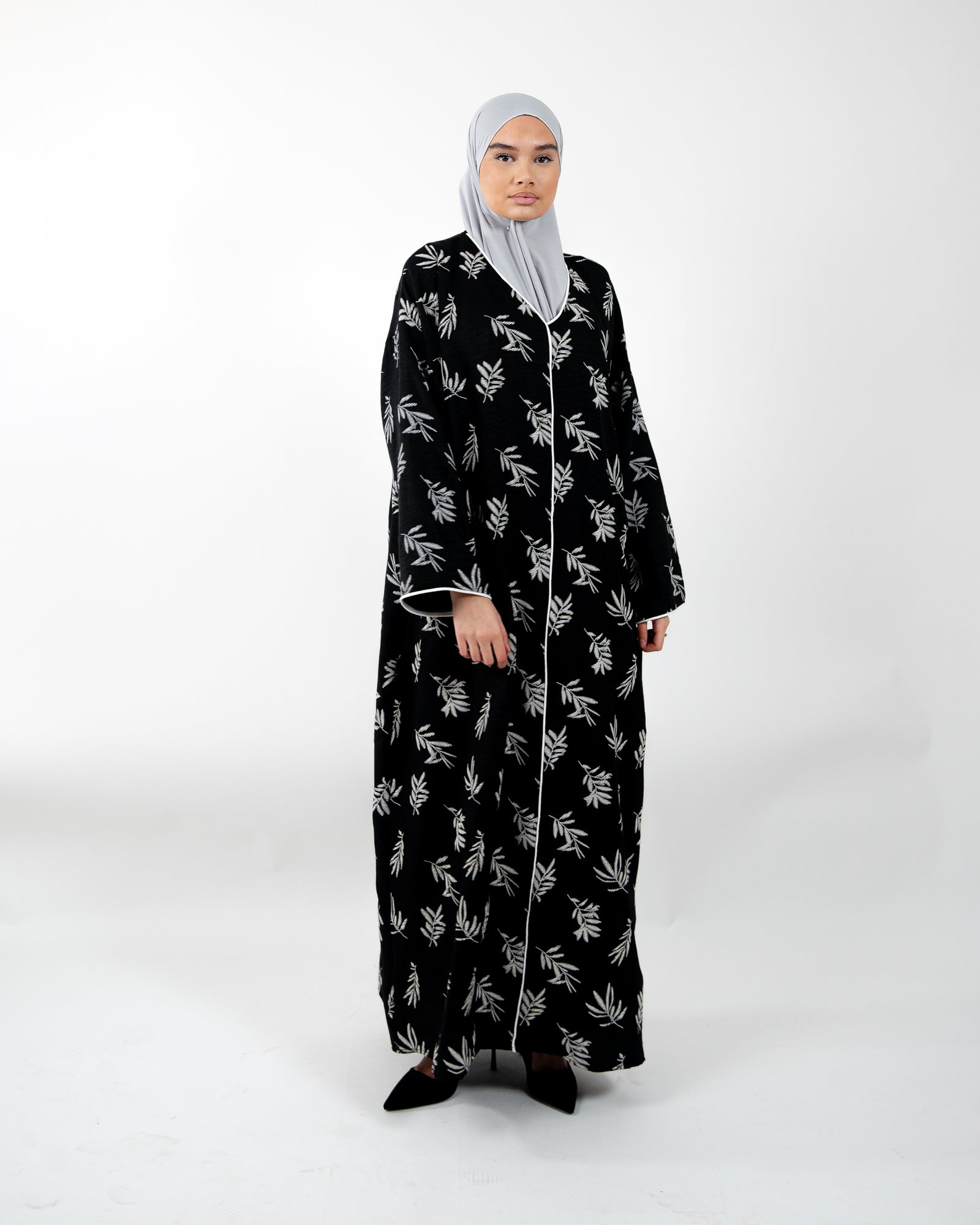 Robe longue et ample à fleurs