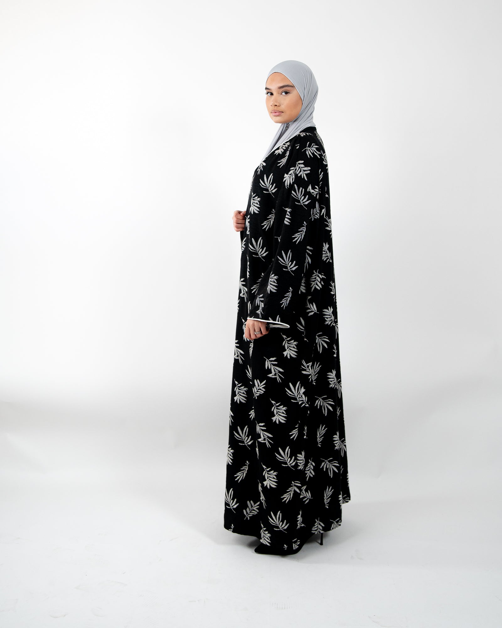 Robe longue et ample à fleurs