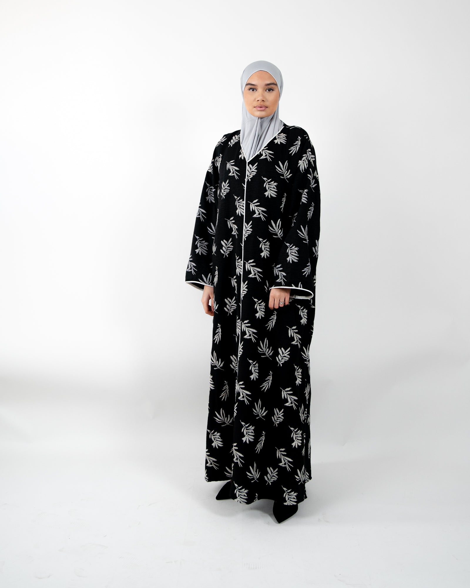 Robe longue et ample à fleurs