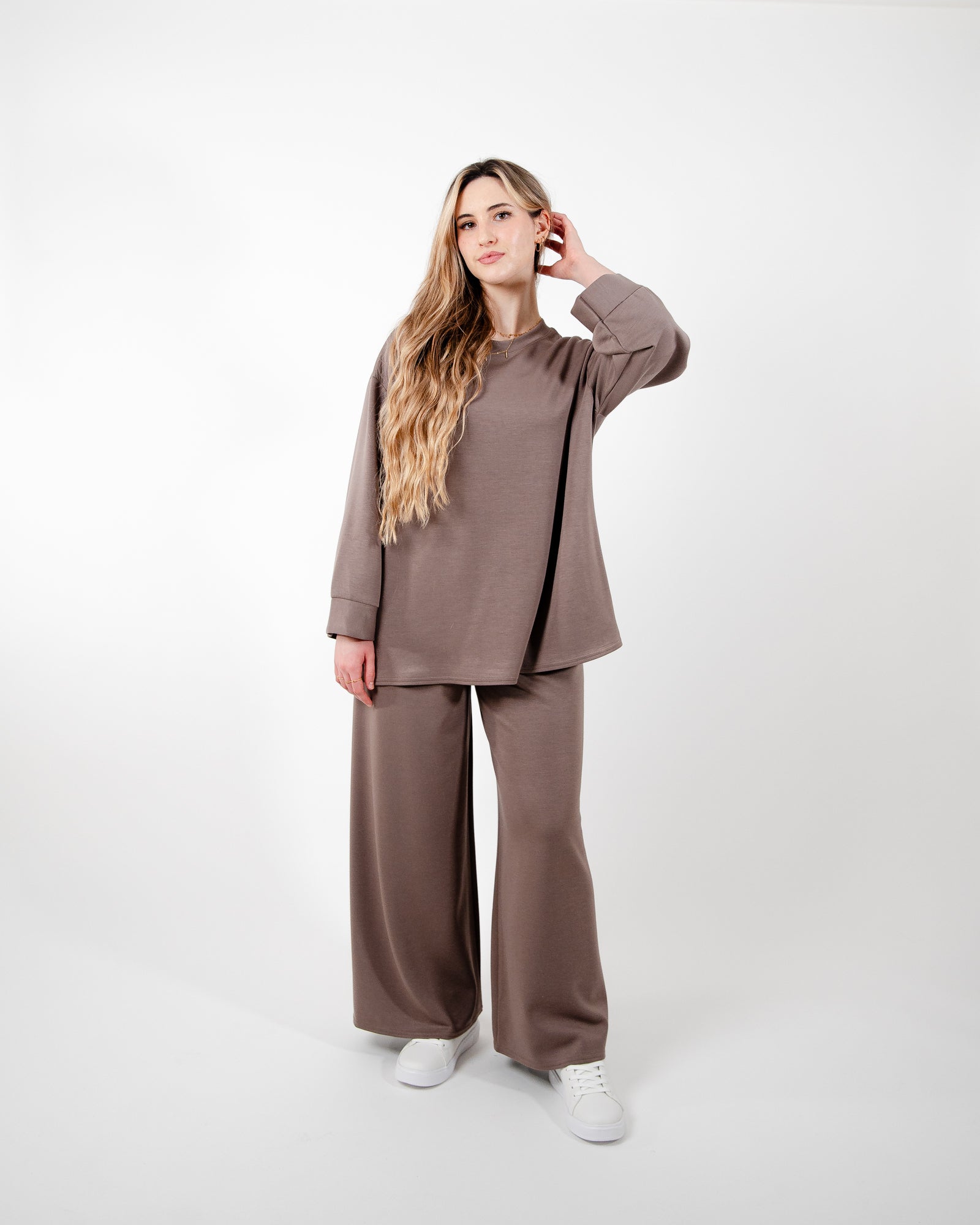 Ensemble jogging coupe droite