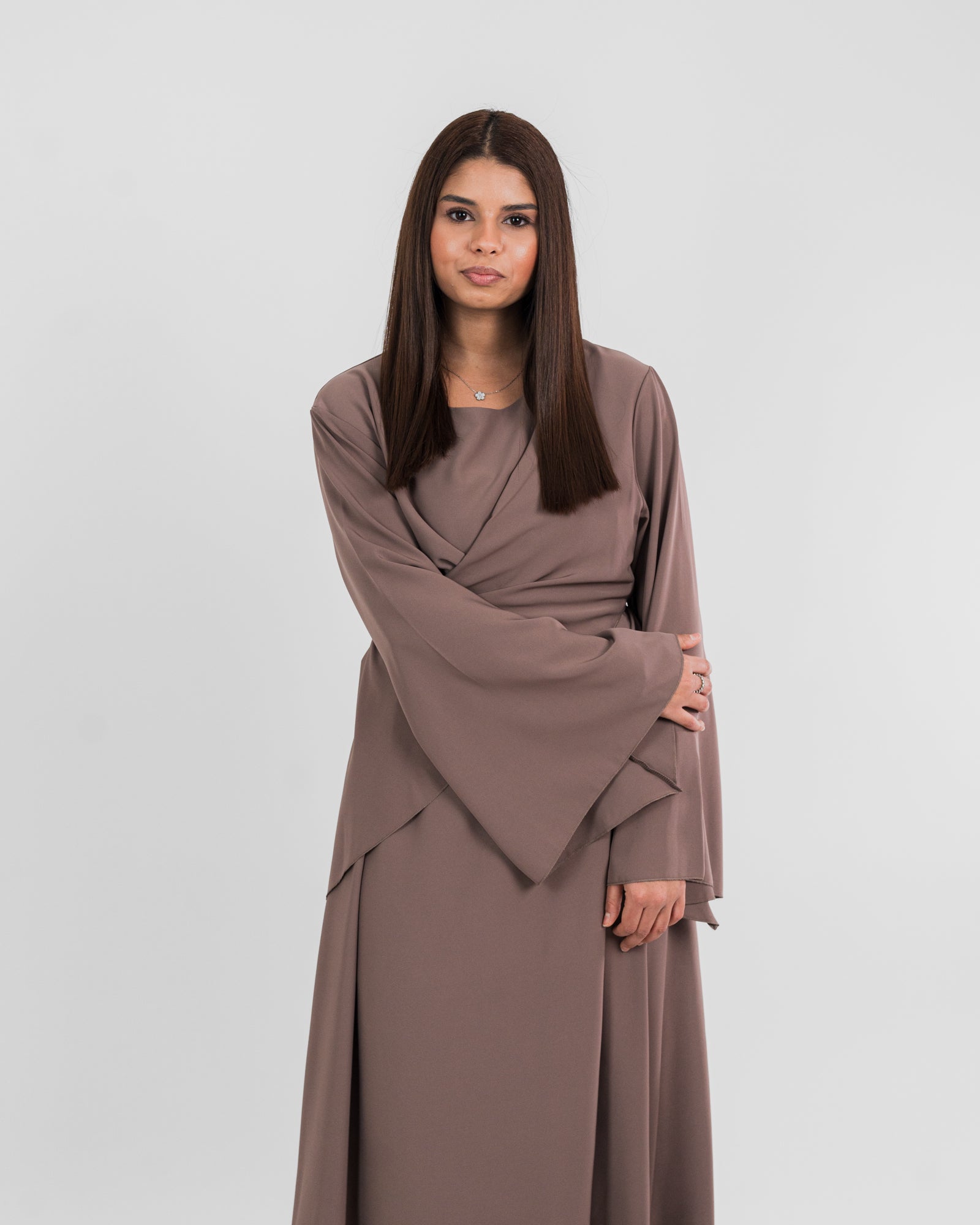 Robe sirène élégante à nouer