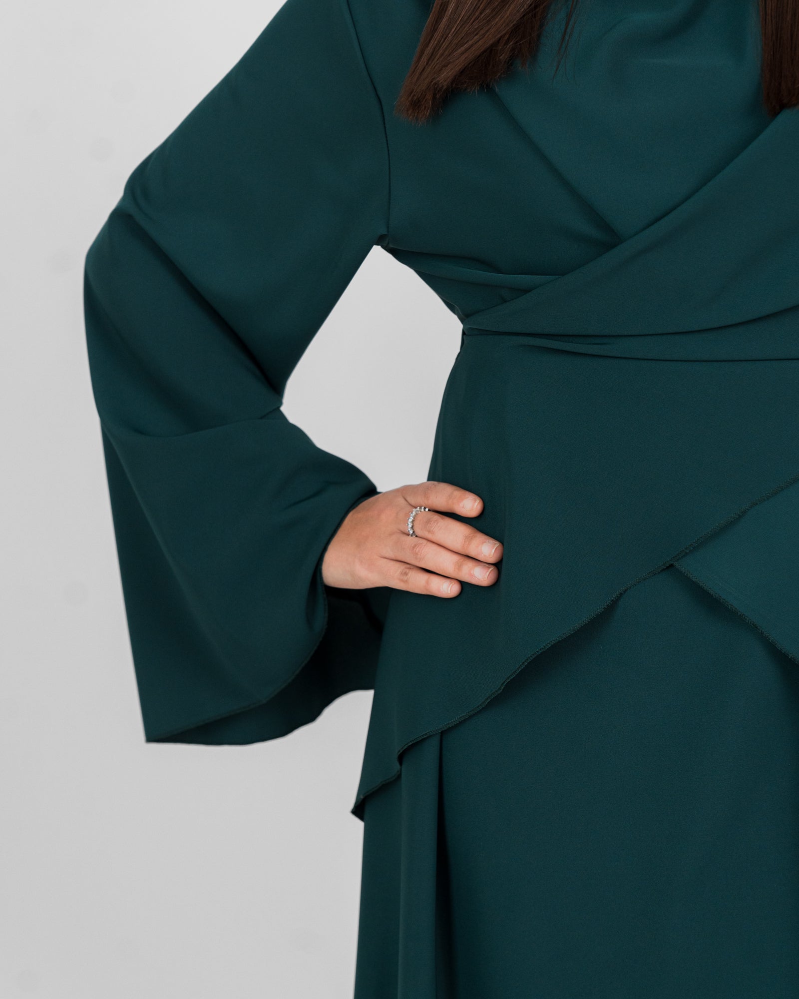 Robe sirène élégante à nouer