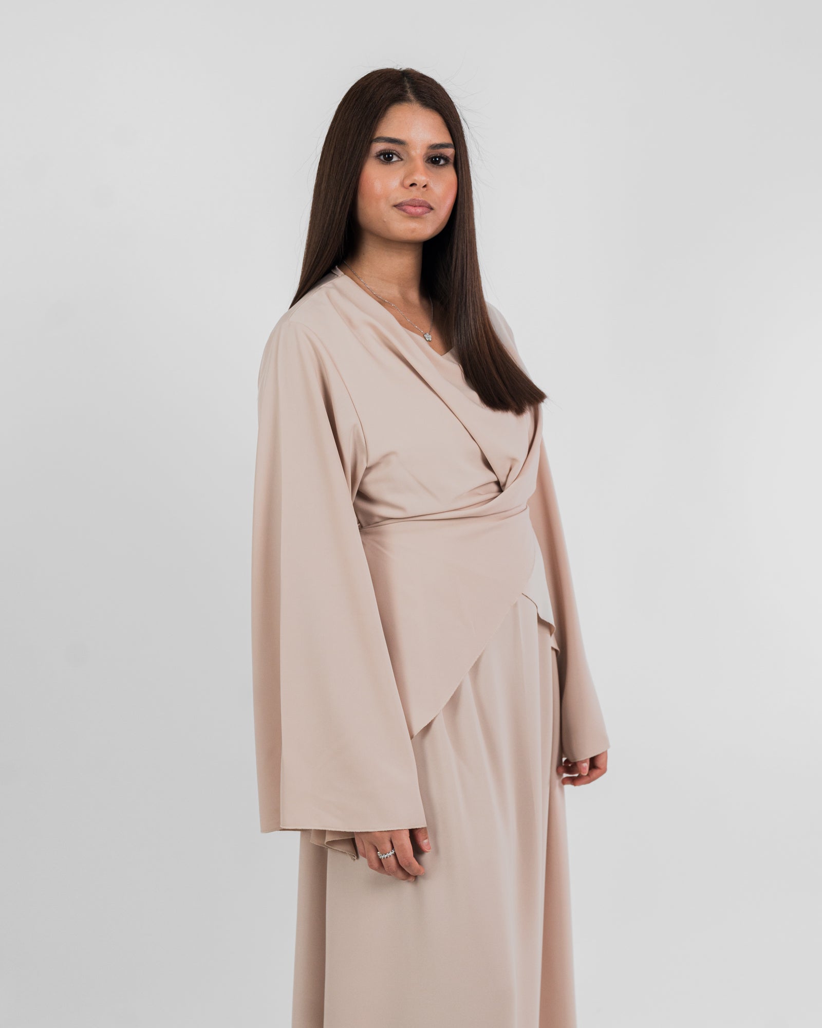 Robe sirène élégante à nouer