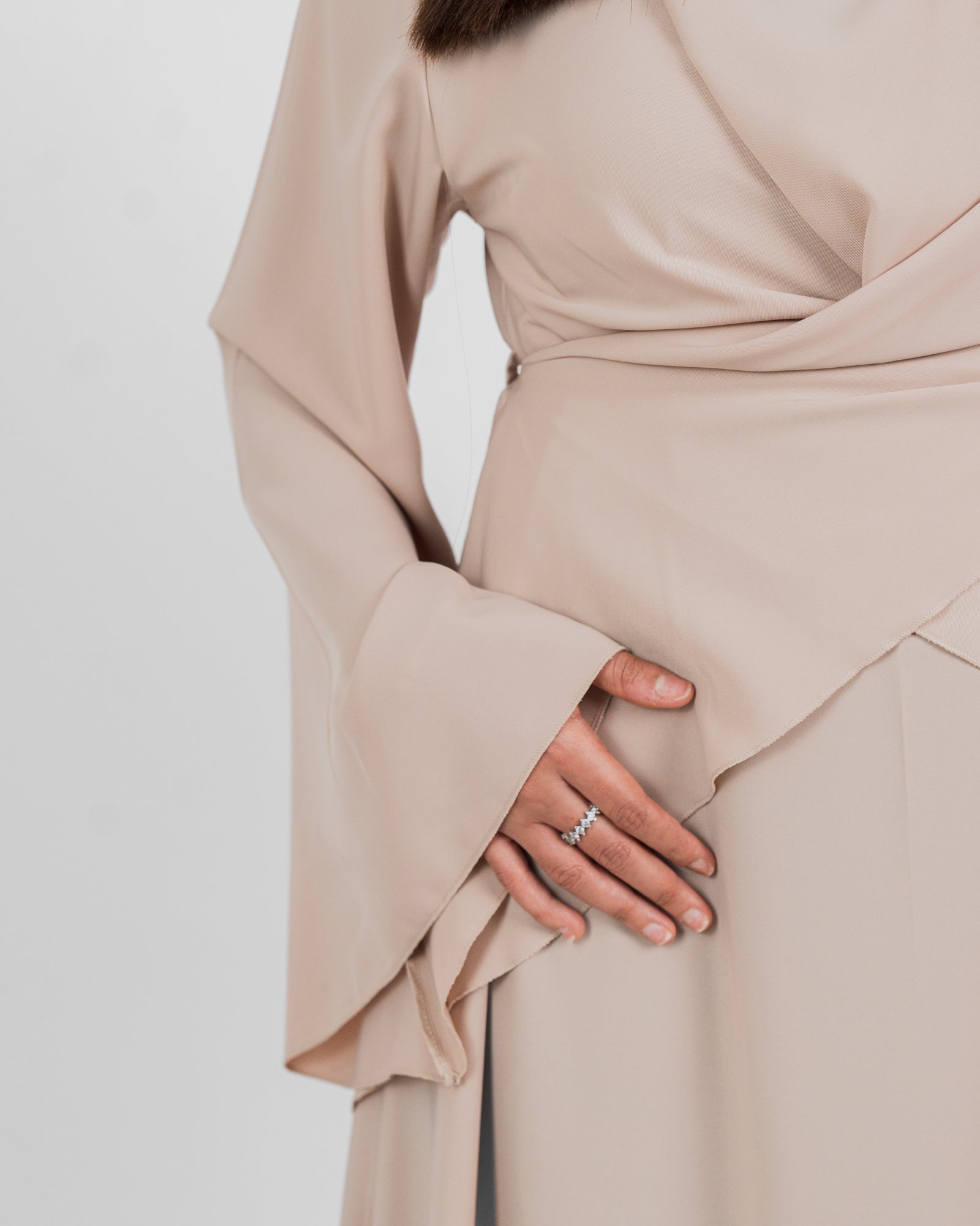 Robe sirène élégante à nouer