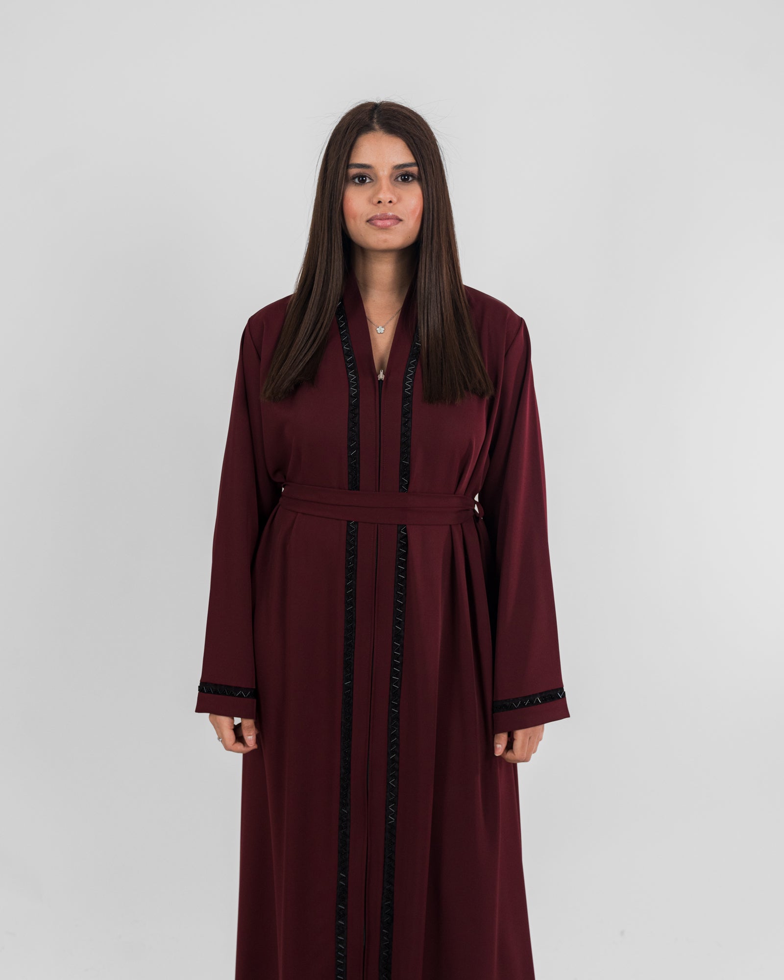 Robe longue Dubai fermeture zip