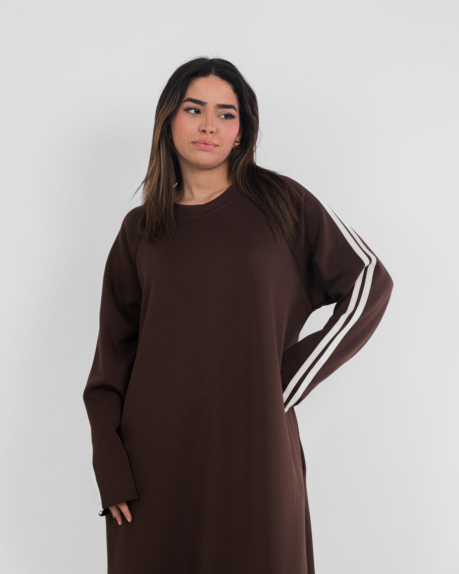 Robe sweat longue