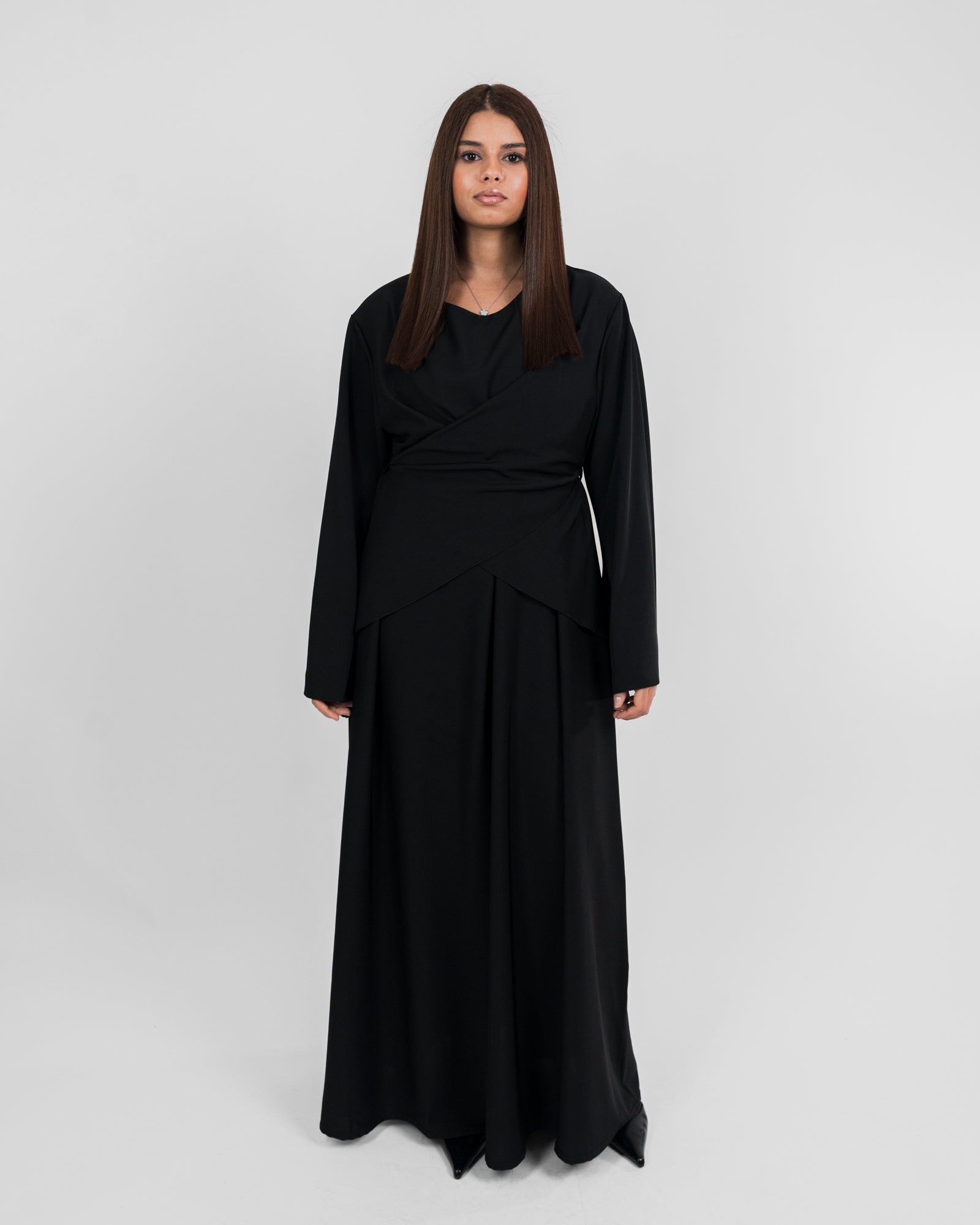 Robe sirène élégante à nouer