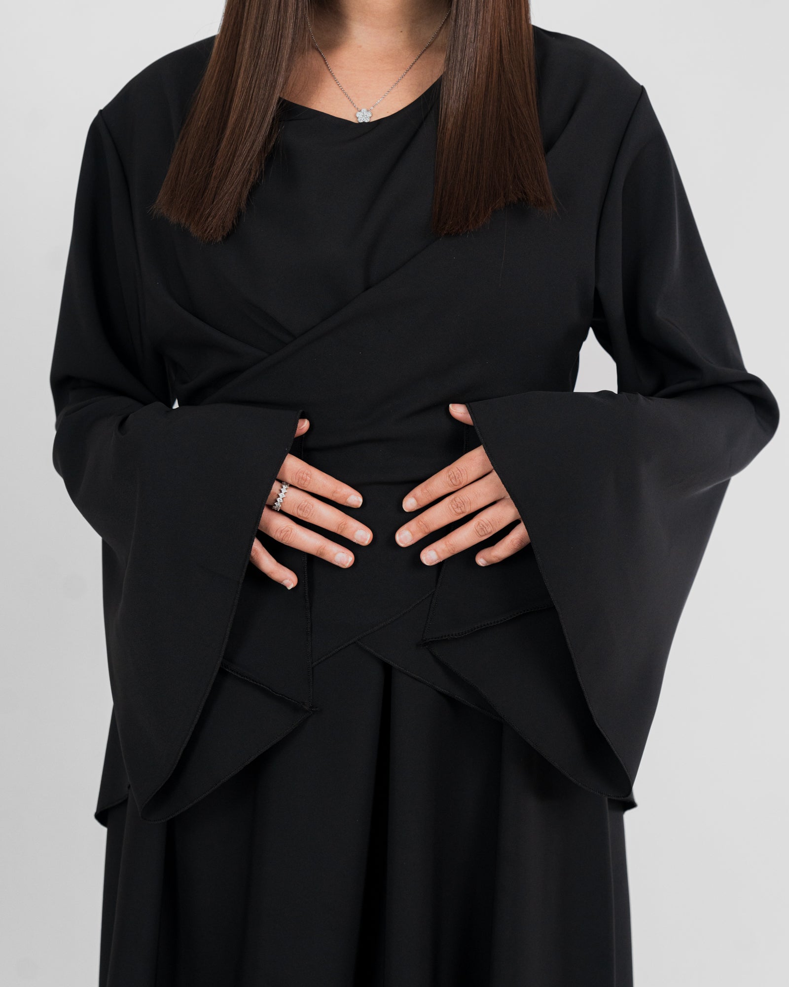 Robe sirène élégante à nouer