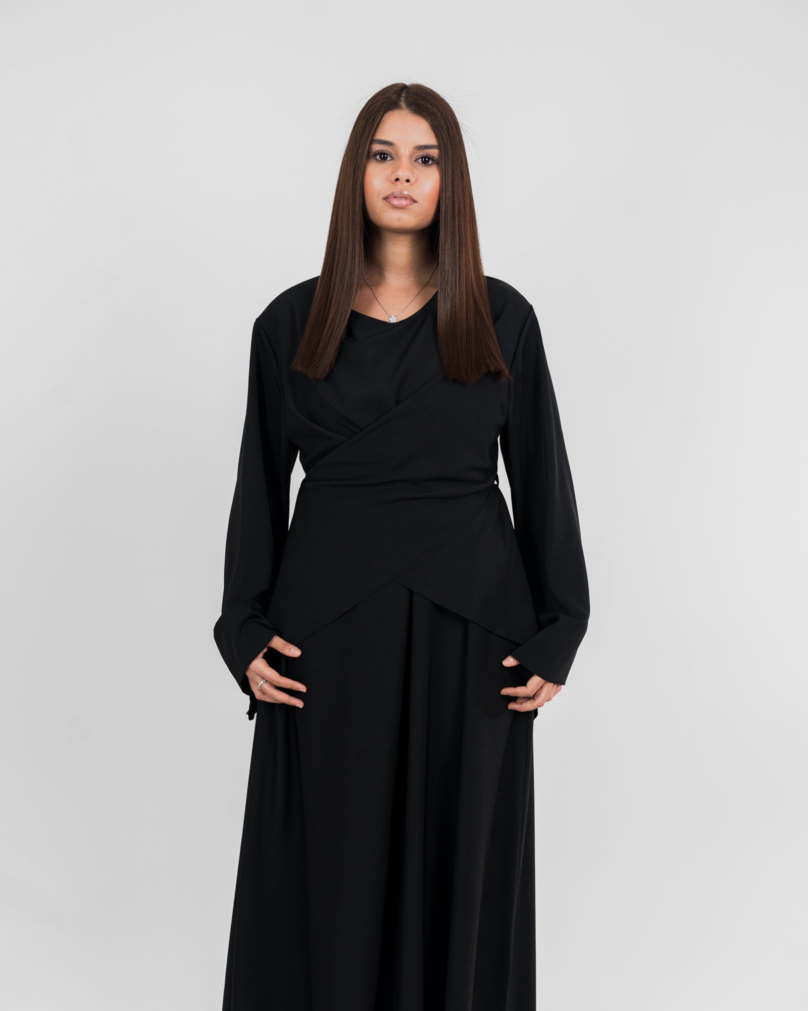 Robe sirène élégante à nouer