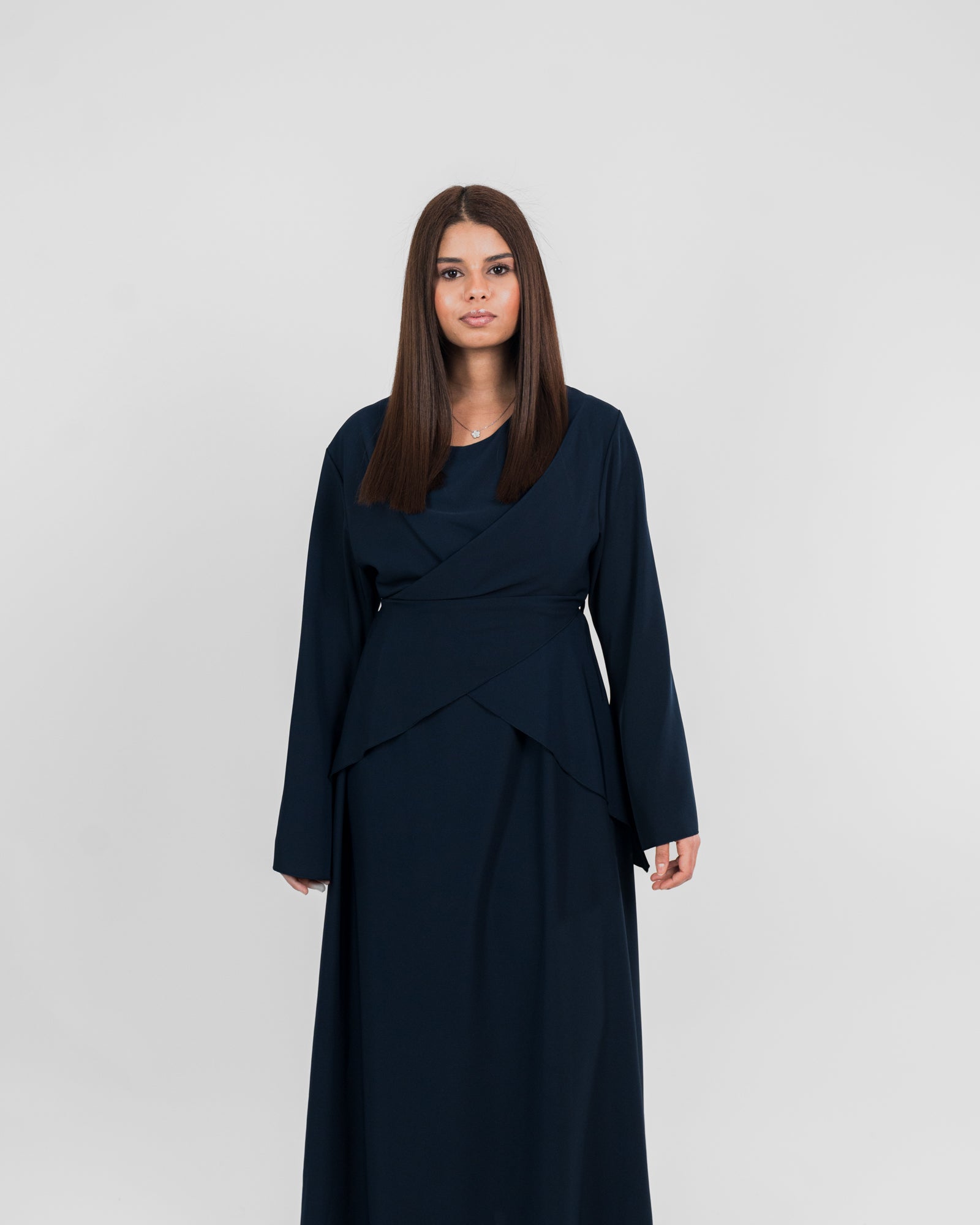 Robe sirène élégante à nouer