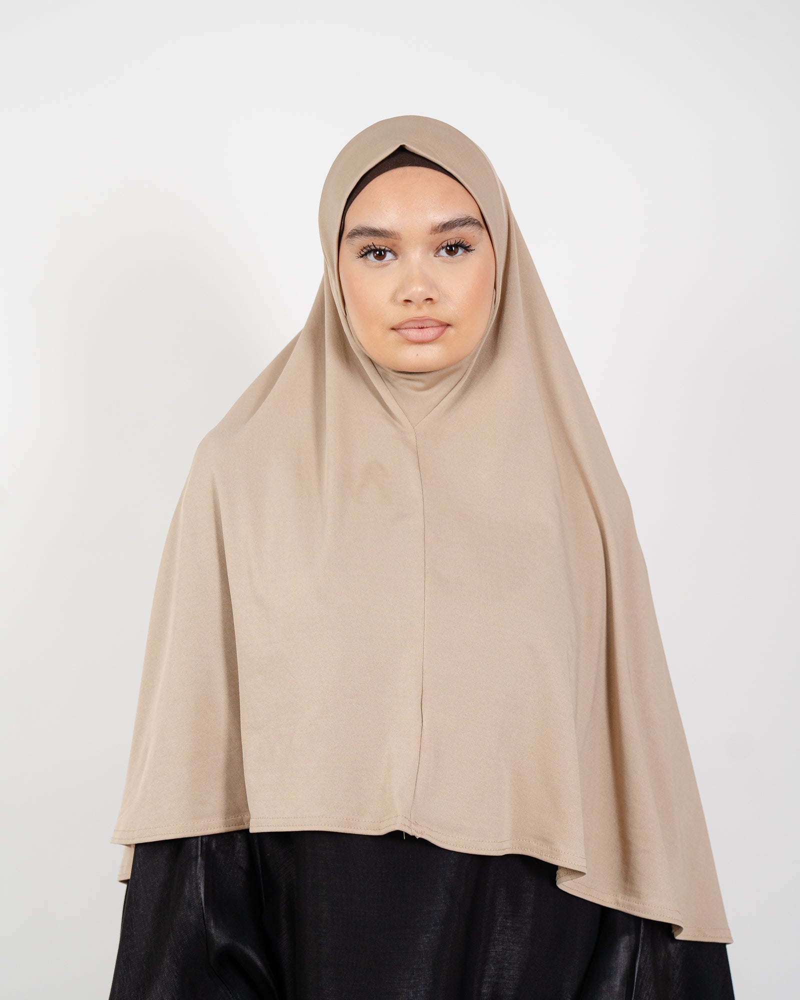 Khimar court et large en jersey