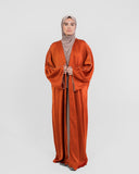 Kimono long satiné