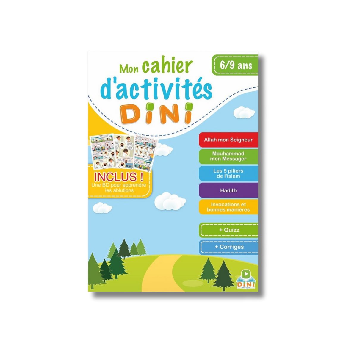Mon cahier d'activités Dini Mosquées du Monde 6/9 ans – produit proposé sur Souk Dubaï