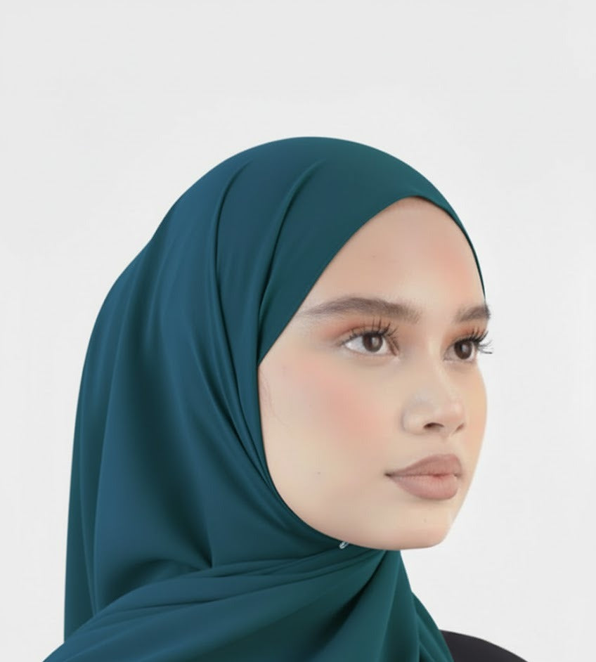 Hijab Mousseline opaque