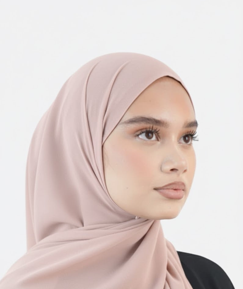 Hijab Mousseline opaque