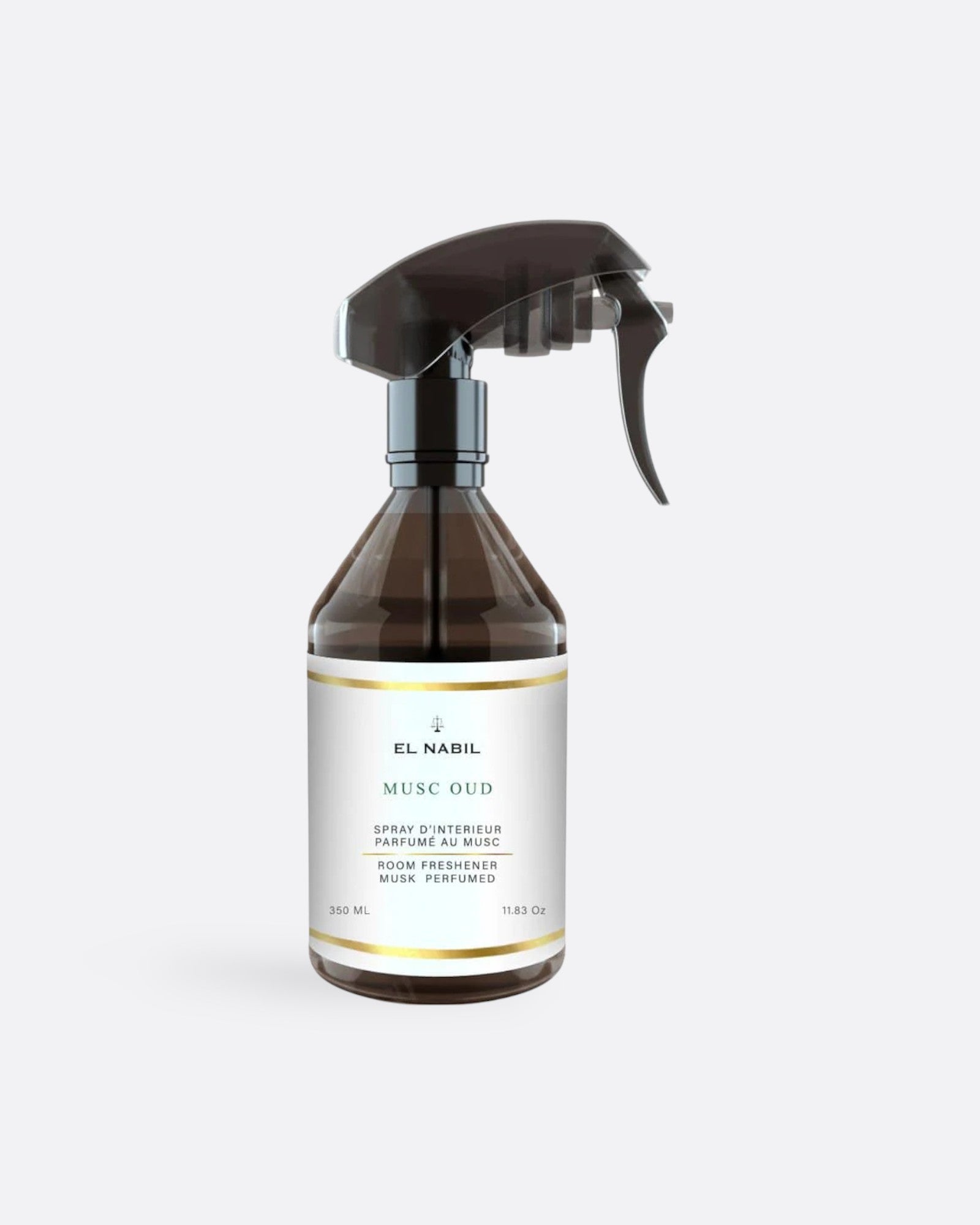 Spray d’intérieur Musc Oud El Nabil 350 ml parfum maison de luxe