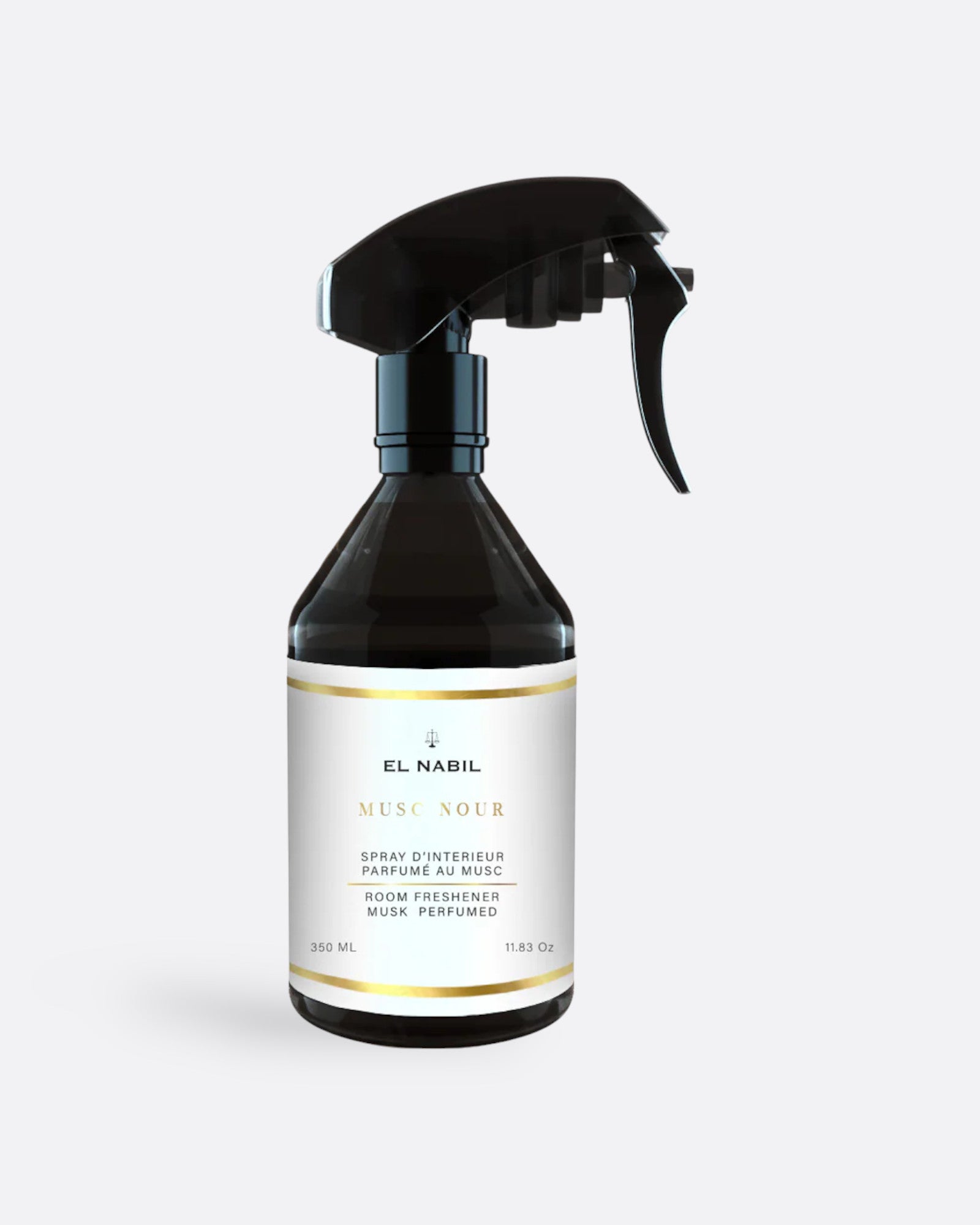 MUSC NOUR -  Spray d'intérieur  EL NABIL 350ml – essence précieuse dans un flacon raffiné