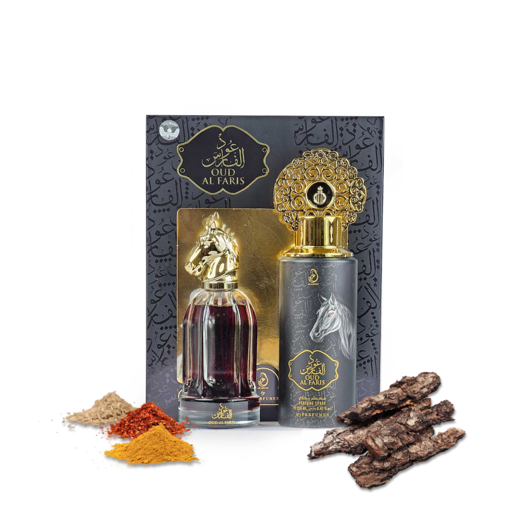 Coffret OUD AL FARIS - My Perfumes – essence précieuse dans un flacon raffiné