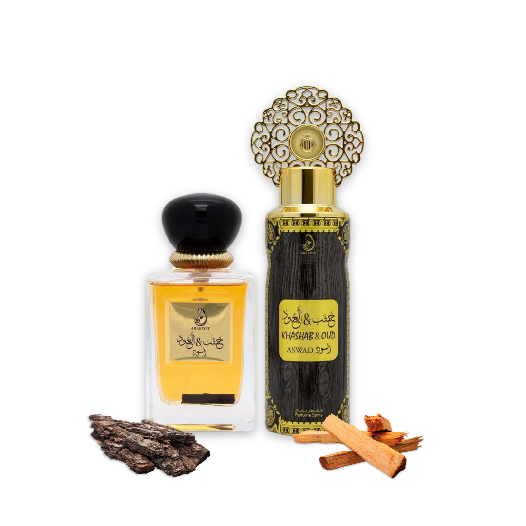 Coffret KHASHAB & OUD Aswad - My Perfumes – une touche olfactive sophistiquée au quotidien