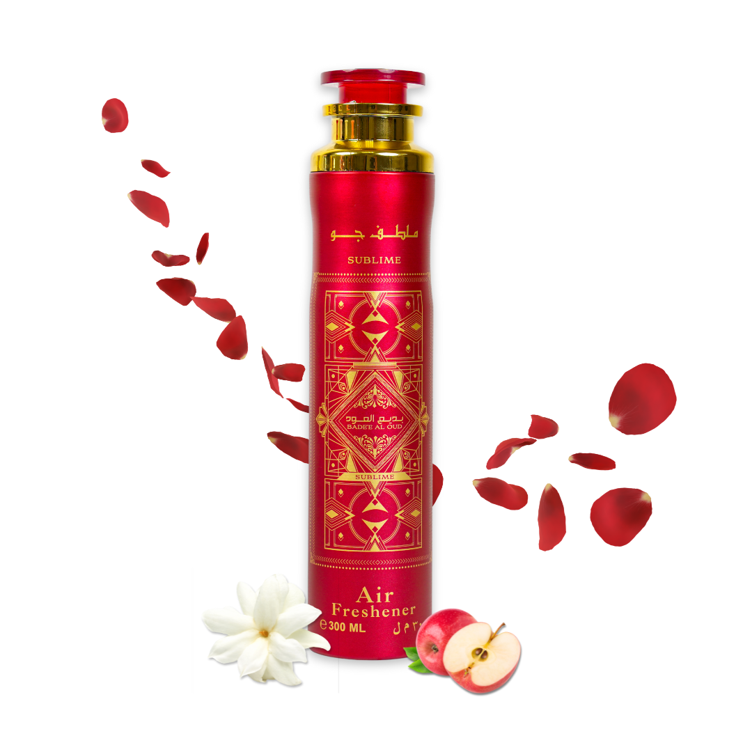 BADE'E AL OUD -  Désodorisant - 300ml Lattafa. – essence précieuse dans un flacon raffiné