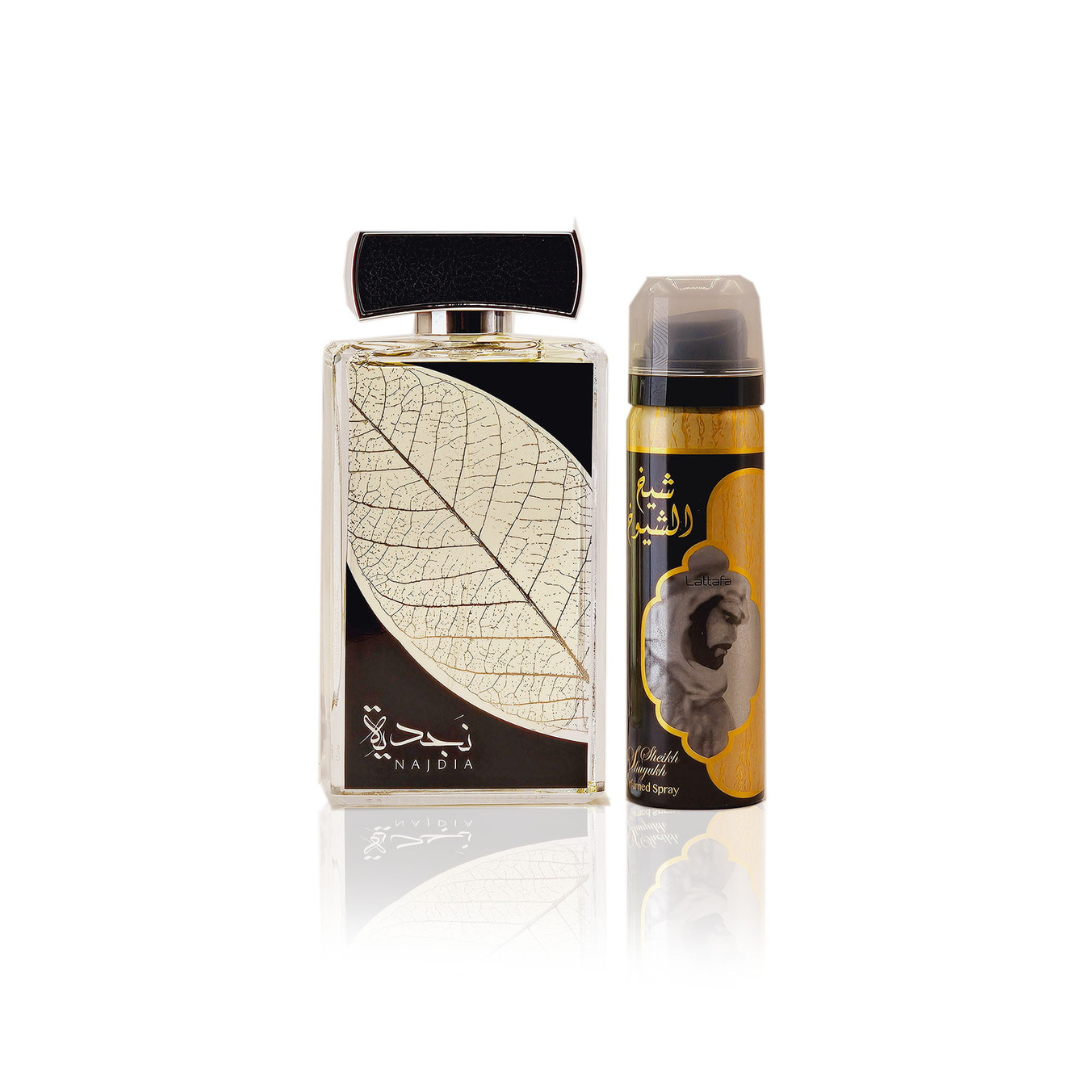 Eau de parfum - Najdia - Lattafa – fragrance élégante, parfaite pour les amateurs de musc