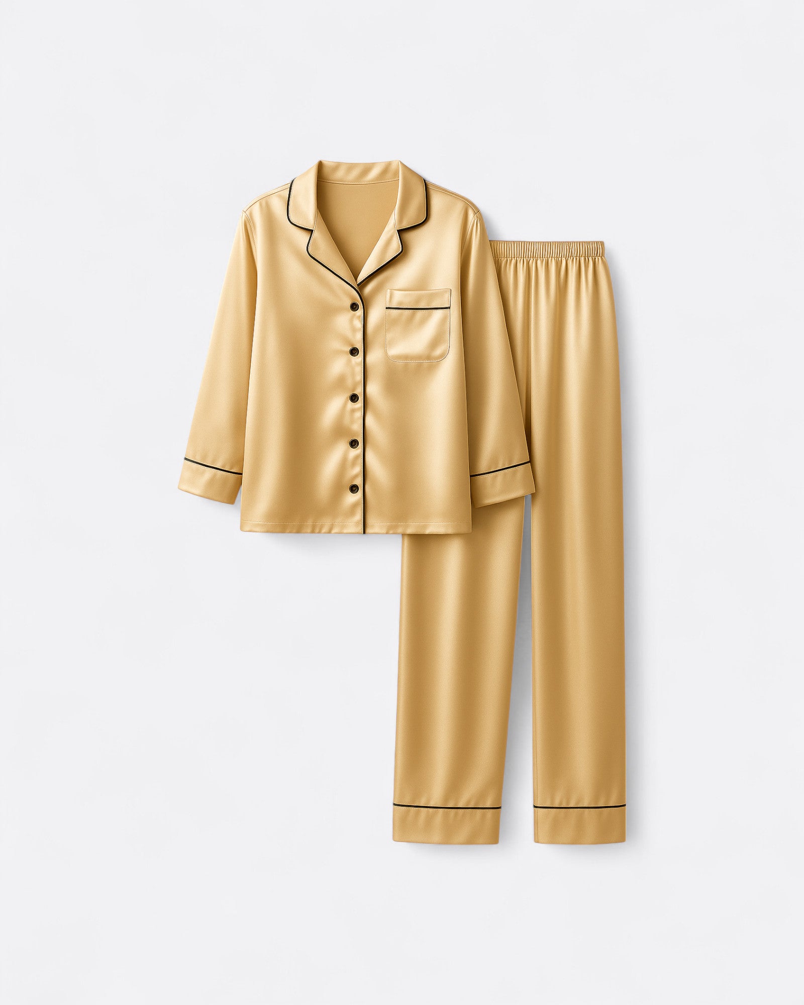 Ensemble pyjama satiné