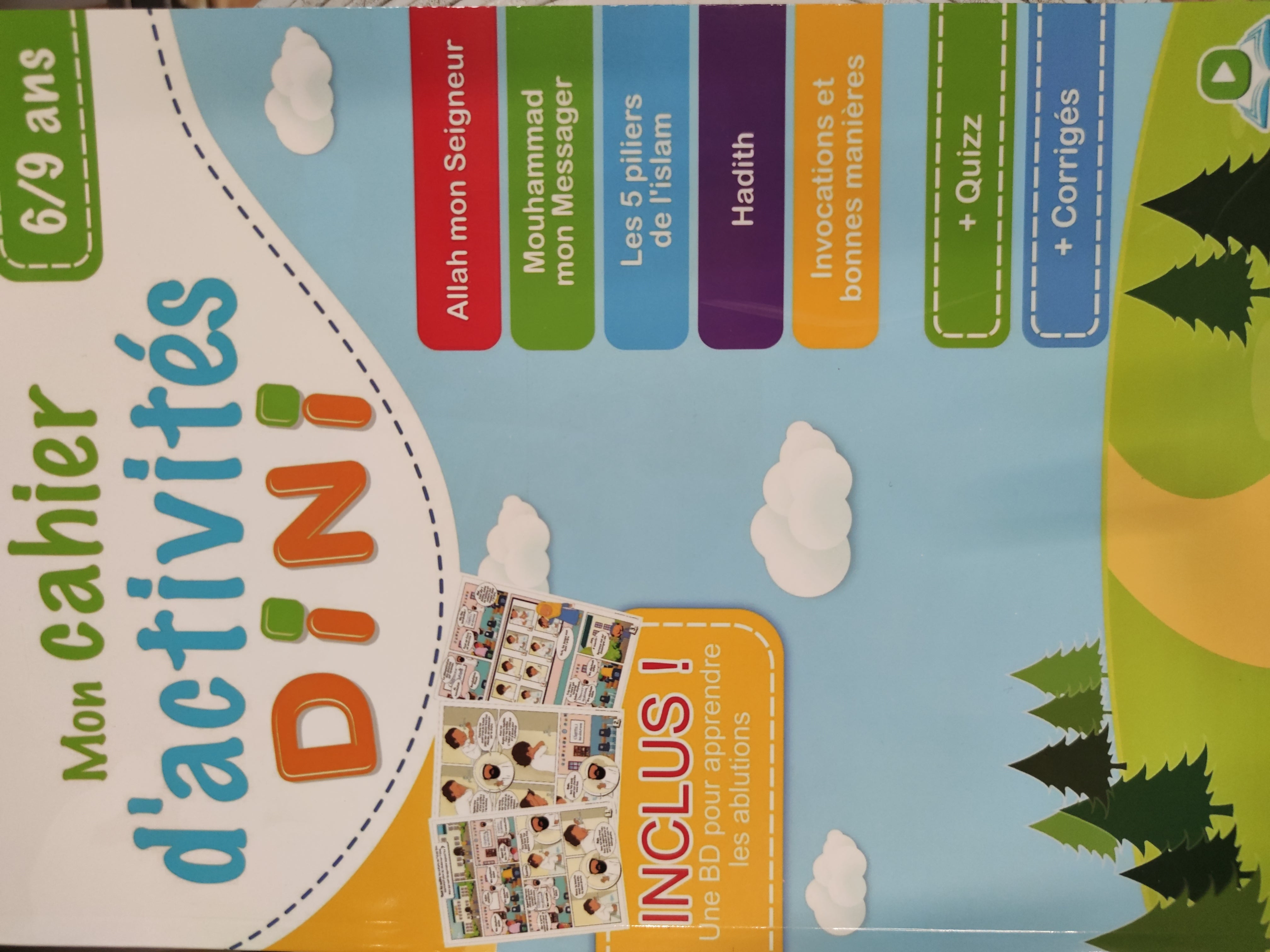 Mon Cahier d'Activités Dini 4/5 ans - 6/9 ans