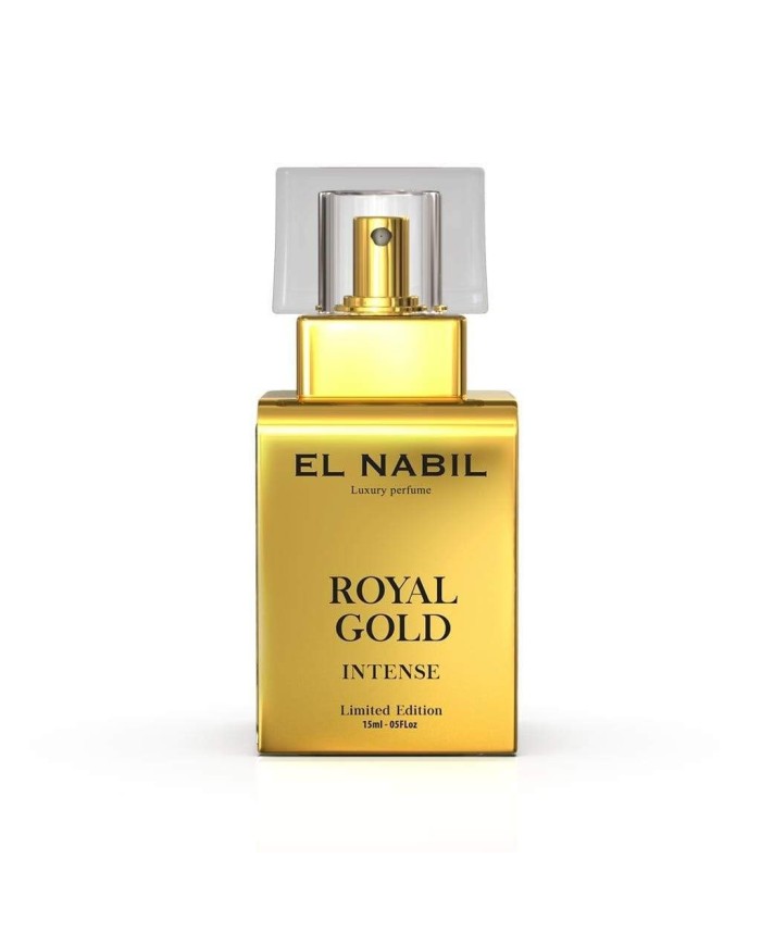 Royal Gold - Eau de parfum intense - El Nabil - 15ml – fragrance élégante, parfaite pour les amateurs de musc
