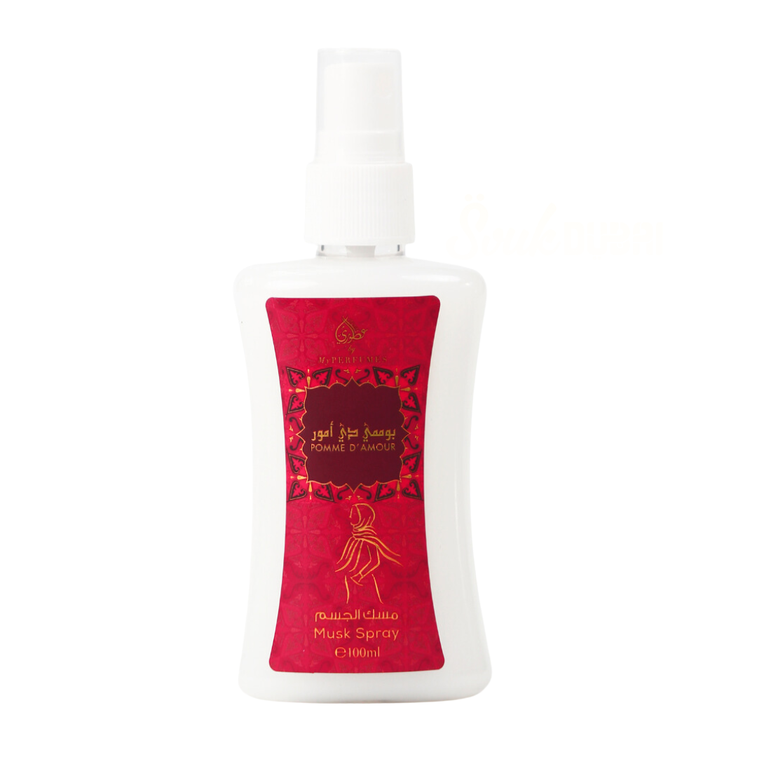 Musk spray - Pomme d'amour - 100 ml – produit proposé sur Souk Dubaï