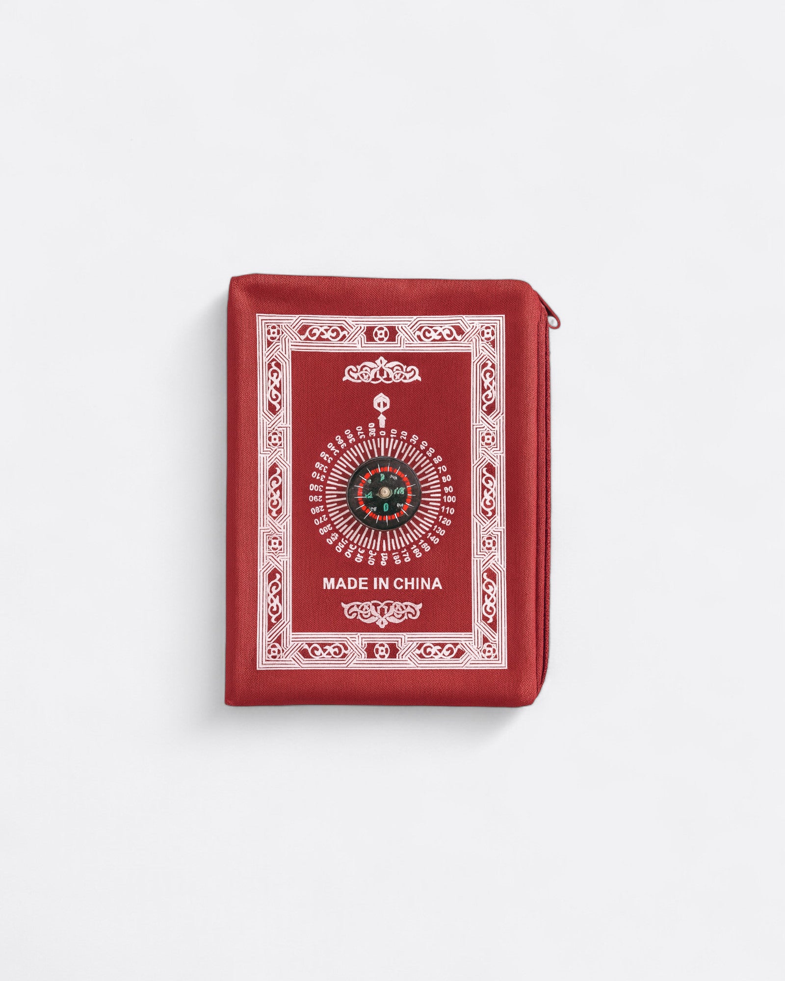 Tapis de prière de poche avec boussole