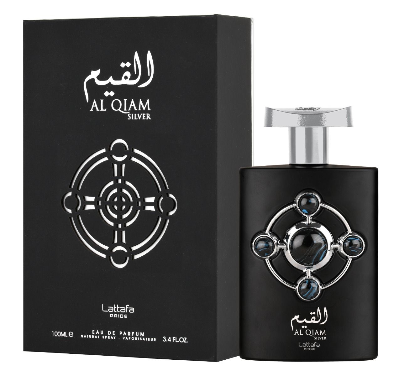 Eau de parfum - AL Qiam Silver - Lattafa Pride