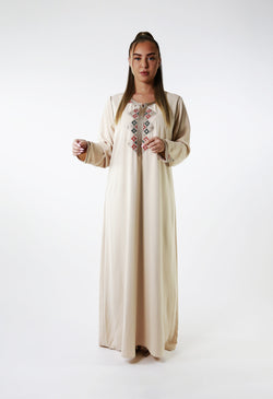 Abaya brodée LOUISA